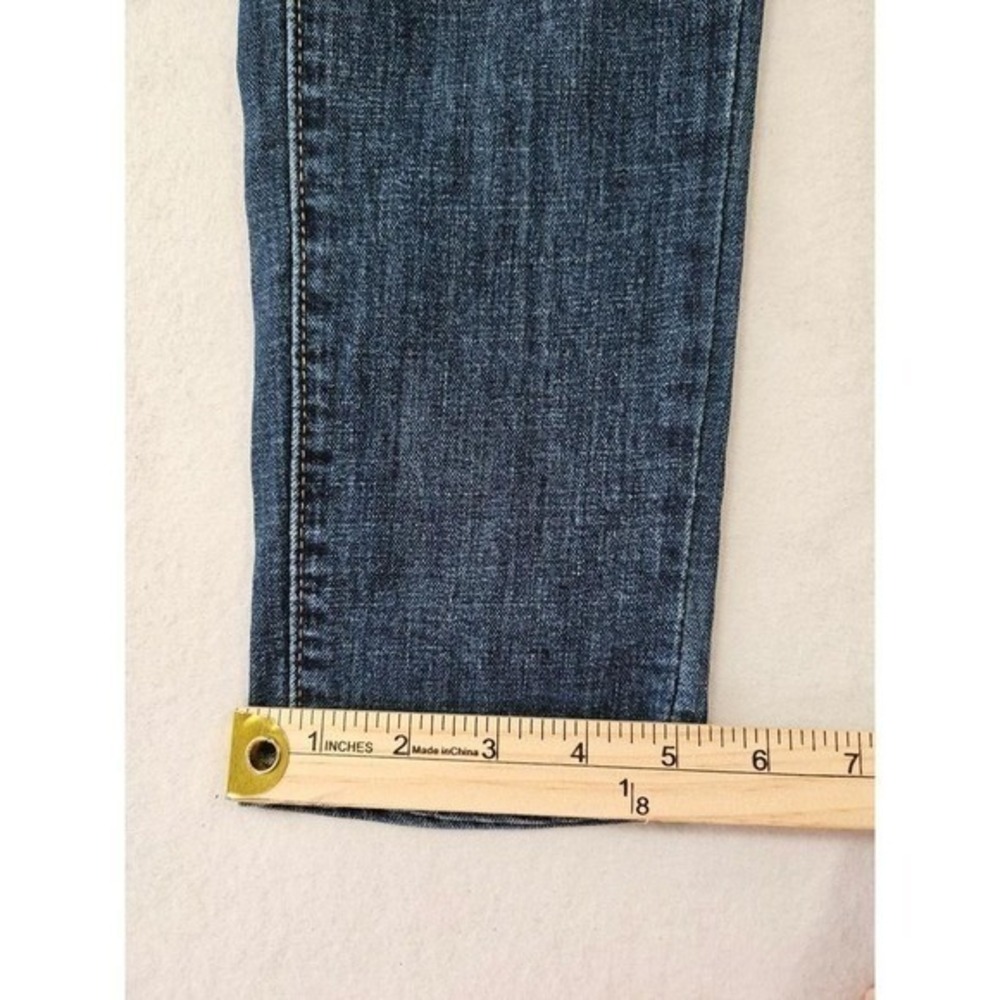 Levis 711 Skinny Ankle Jeans Womens 27 Dark Wash Blue Denim Mid Rise Stretch - Picture 9 of 9